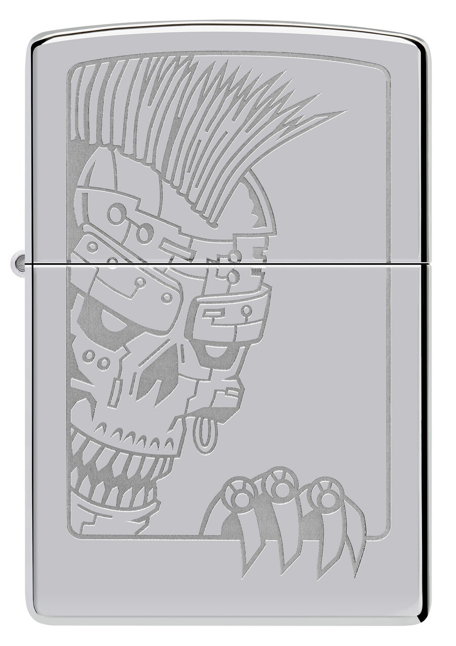 motif de crâne mohawk